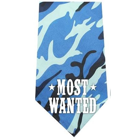 UNCONDITIONAL LOVE Most Wanted Screen Print BandanaBlue Camo UN823689